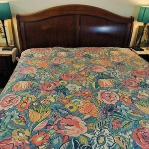 Collier Campbell Tambourine Queen Flat Sheet